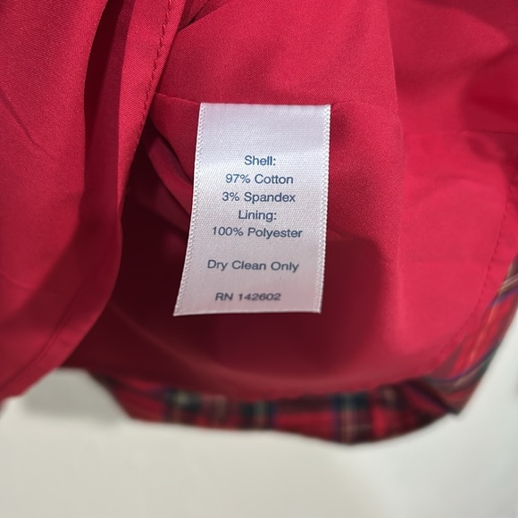 SAIL TO SABLE WOMENS RED PLAID LONG SLEEVE TUNIC FLARE DRESS Sz XL - Picture 10 of 12